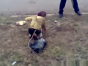 fuld, pisse, offentligt, voyeur