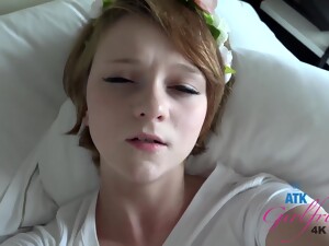Lucy Valentine Rides Your Cock In Bed