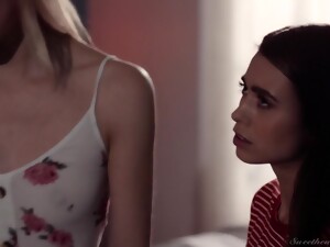 Cute Gal Has The Hungry Eye For That Lovely Girl With A Nice Sweet Pussy