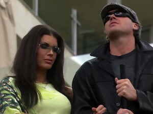 Lucky Christian Bangs Slutty Brunette Housewife On The Table