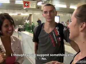 Czech Couples Fucked For The Cash