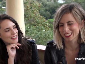 Hot Amateur Babes Cintia And Anneke Are Ready For Porn