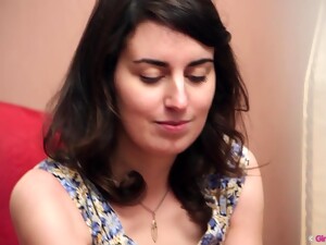 Young Girl Plays With Favorite Sex Toy