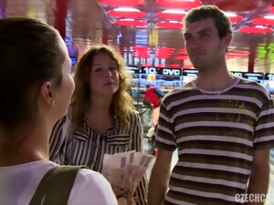 Picked Up Girls Give POV BJ After Doggystyle Fuck In The Woods