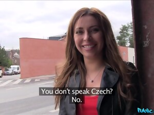 Kinky Girl Ally Breelsen Drops On Her Knees To Swallow All The Cum