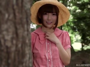 Japanerin, MMF, Draussen, Dreier