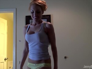 Skinny Blonde Minx Jenny Blighe Getting Fucked In POV