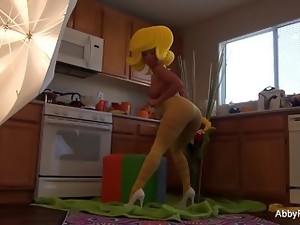 bak sceneteppet, tegneserie