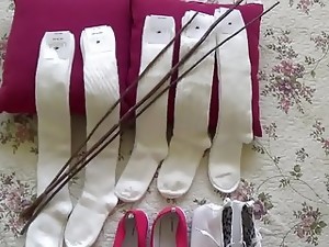 čarape, spanking, halteri