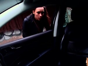 Victoria Likes Riding Cock In The Car