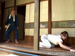 アジア人, フェラ, カップル, 日本人, Tバック