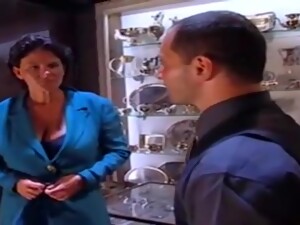 مص, نايلون, ملابس نايلون, شعر قصير, نيك في البزاز