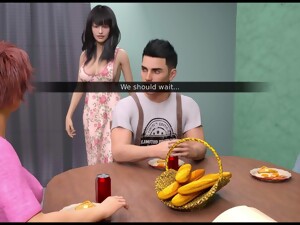 Großer arsch, Großer schwanz, Große titten, Brünette, Spiel