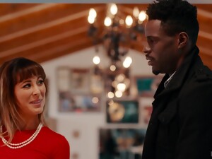 Busty MILF Cougar Cherie Deville Enjoys Big Black Dick