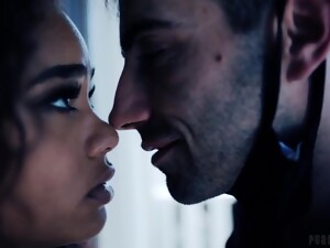 Mouth Watering Mulatto Scarlit Scandal Is Fucked By Hot Blooded Guy