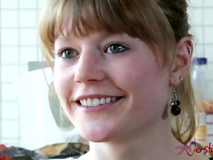 Smiley Salacious Babe Exciting Porn Scene