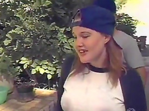 커플, 우유, 야외 섹스