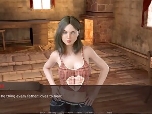 velké kozy, mrdání do zadku, hra, zrzka, malé péro