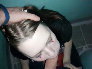 Sperma im mund, Tief im hals, Öffentlich, Sperma, Schlucken