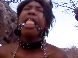 БДСМ, На природе, Связанные, Африканки, Любители