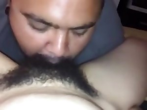 avsugning, rolig, hårig, indonesiska