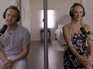 blond, par, orgasm, verklighet