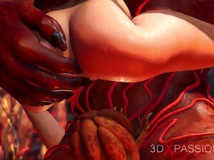 anime, borotválás, 3D
