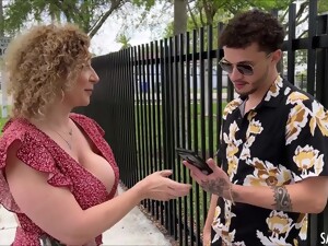 Schönheit, Großer arsch, Große titten, Schwanz blasen, MILF