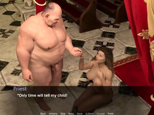 Film kartun, Tua dan muda, Lelaki tua, Istri, 3D