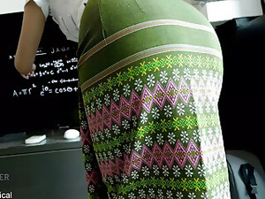 肥臀, 后入式, 女生控制, 印度色情, 老师