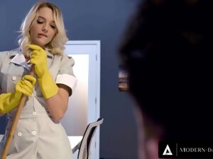 takarítónő, tini anál