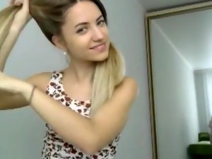 Blonde, Spogliarsi, Webcam, Dilettanti