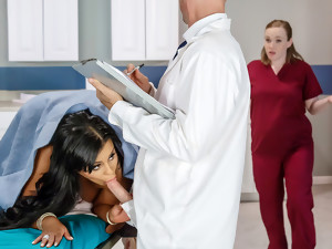 røv, stor røv, store bryster, bukser, latina, sygeplejerske