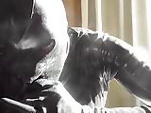 Kontol masuk mulut, Seks nungging, Baju karet, Karet, Seks amatir