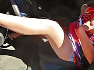 Rambut pirang, Mobil, Pacar wanita, Sepatu hak, Wanita dewasa, Pantyhose, Sedang merokok