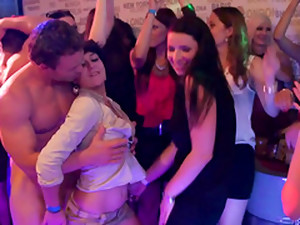 cfnm, klubb, dans, orgie, fest