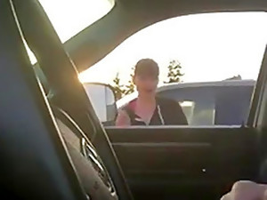 bil, flashing, masturbering