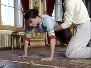 Kyra does some sports