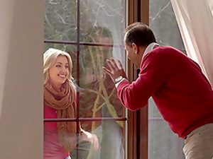 vaaleaverikkö, pari, vanha ja nuori, vanha mies