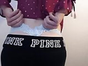 flickpojke, underkläder, shemale, string