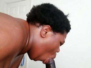 Wanita gemuk cantik, Kontol gede, Tetek besar, Kontol masuk mulut, Kontol di mulut, Cara alami, Gadis Afrika