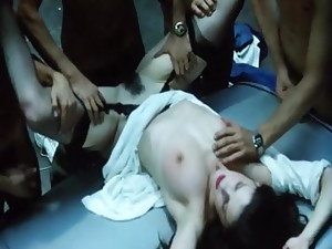 Rambut coklat, Ngentot rame-rame, Seks grup, Tukar pasangan seks, Istri, Seks bertiga