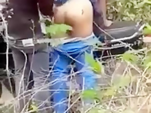 Arabes, Couple, Indiennes, Public