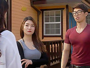 skönhet, japanska, asiatisk mamma, mogen