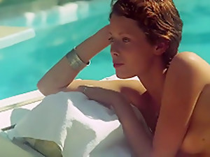 Arsch, Großer arsch, Brünette, Französin, Nippel, Retro, Ganzer film