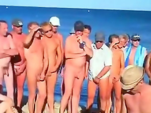 Sensational Public Nudist Orgy